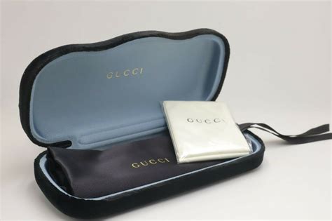 gucci sunglasses case black|Gucci sunglasses case replacement.